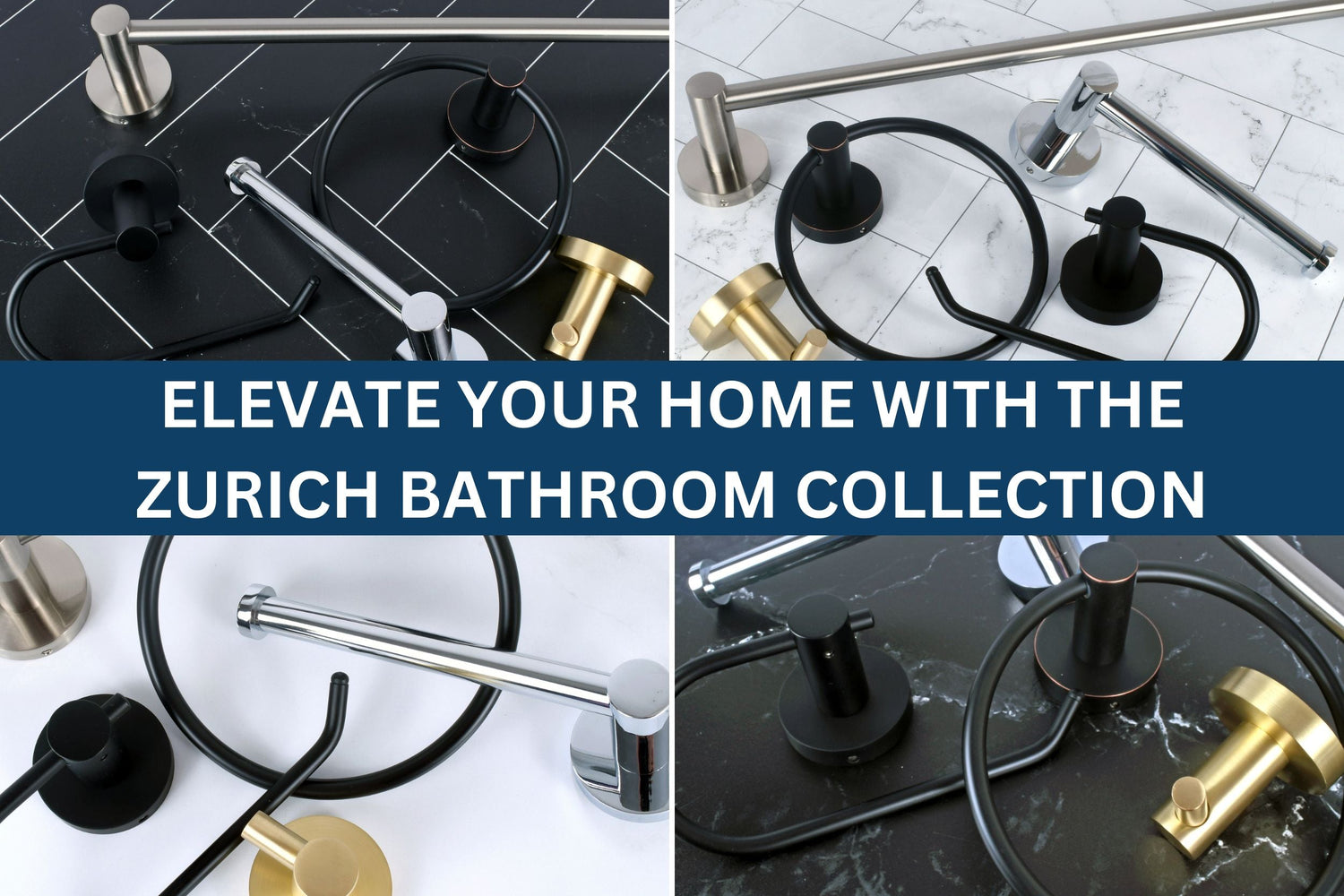 Elevate Your Home with the Zurich Bathroom Collection