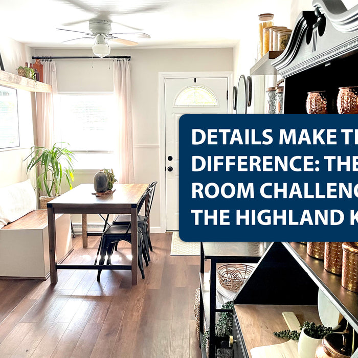 Details Make the Difference: The One Room Challenge with the Highland Knob
