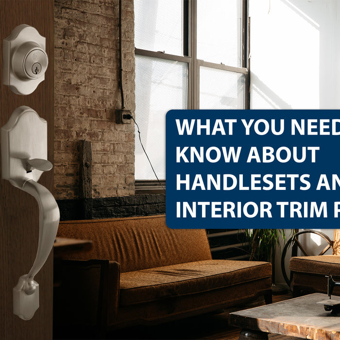 What You Need to Know About Handlesets and Interior Trim Packs