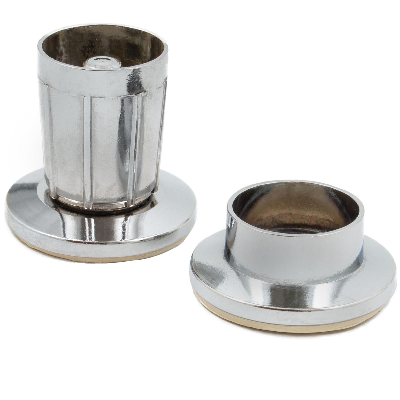Adjustable Shower Rod Flange Set