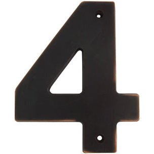 Contemporary House Number