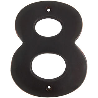 Contemporary House Number