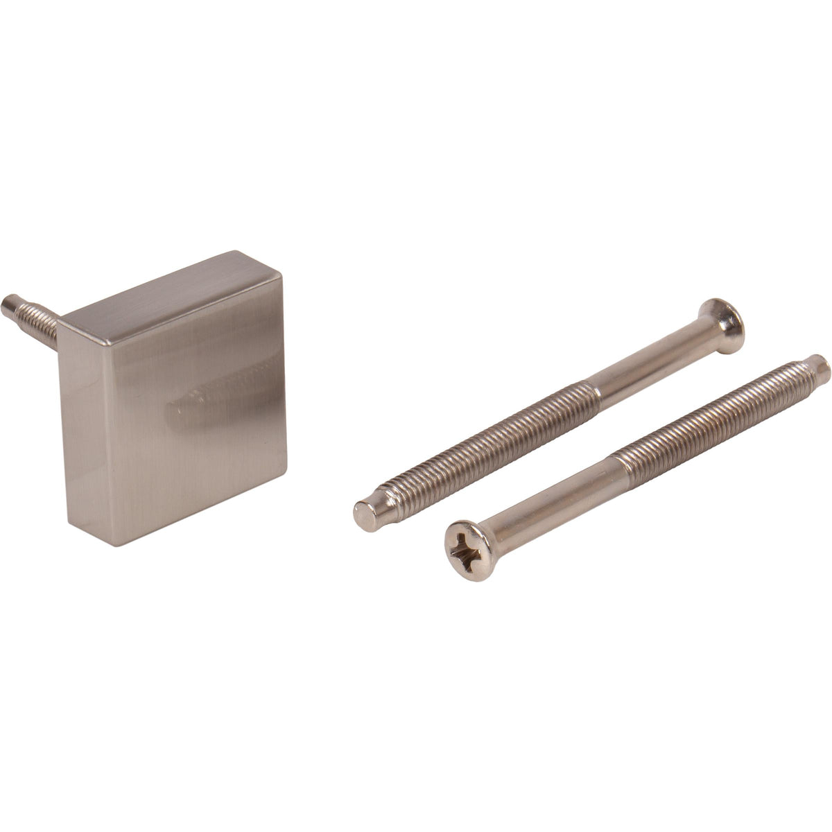 Connecting Screws & Caps for Contemporary Handlesets - Satin Nickel