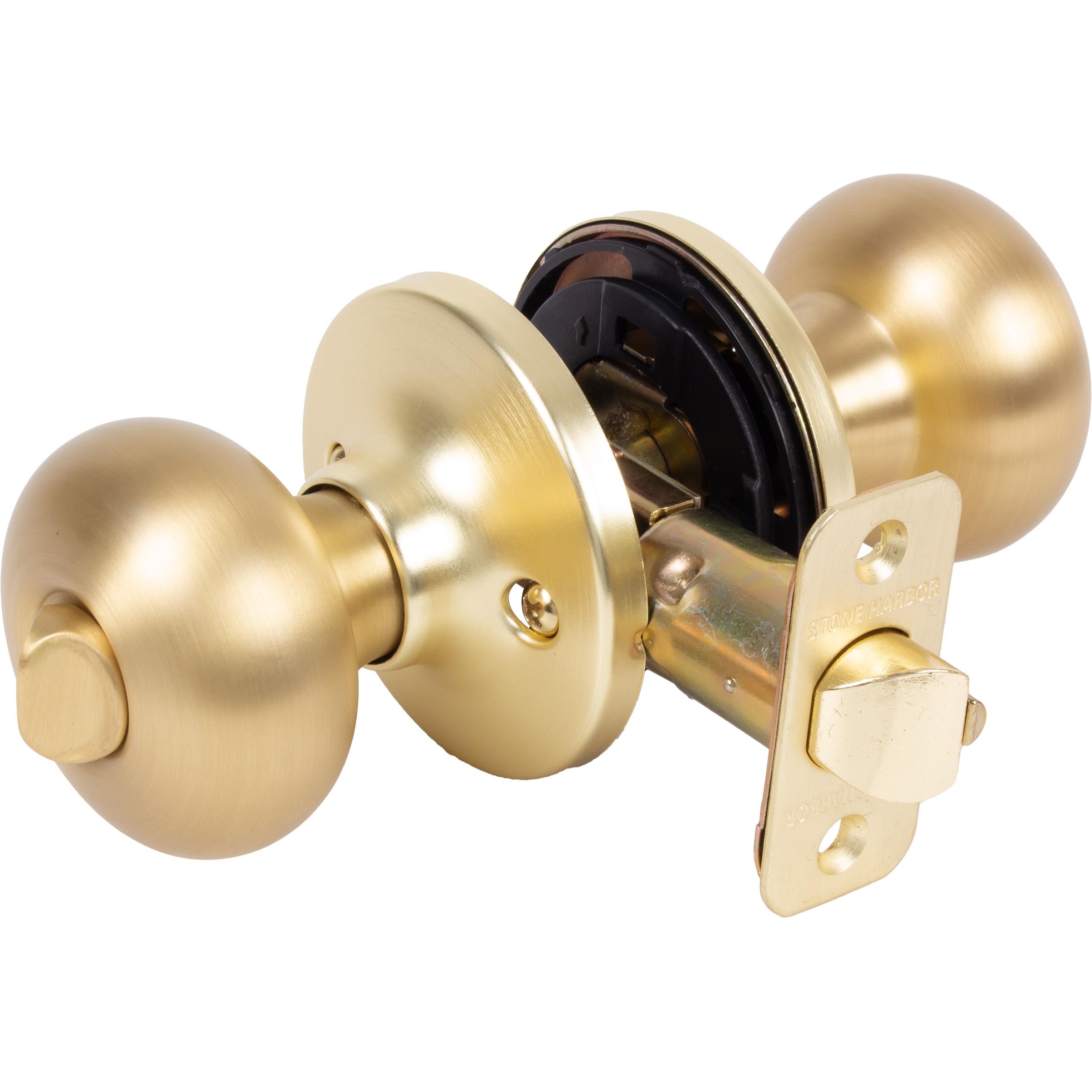 50HI 4 BP 6AL RCS KW K3 Highland Entry KW1 Keyway - Satin Brass