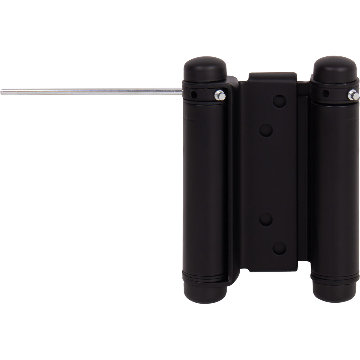 Heavy-Duty Double Acting Spring Hinge - Matte Black