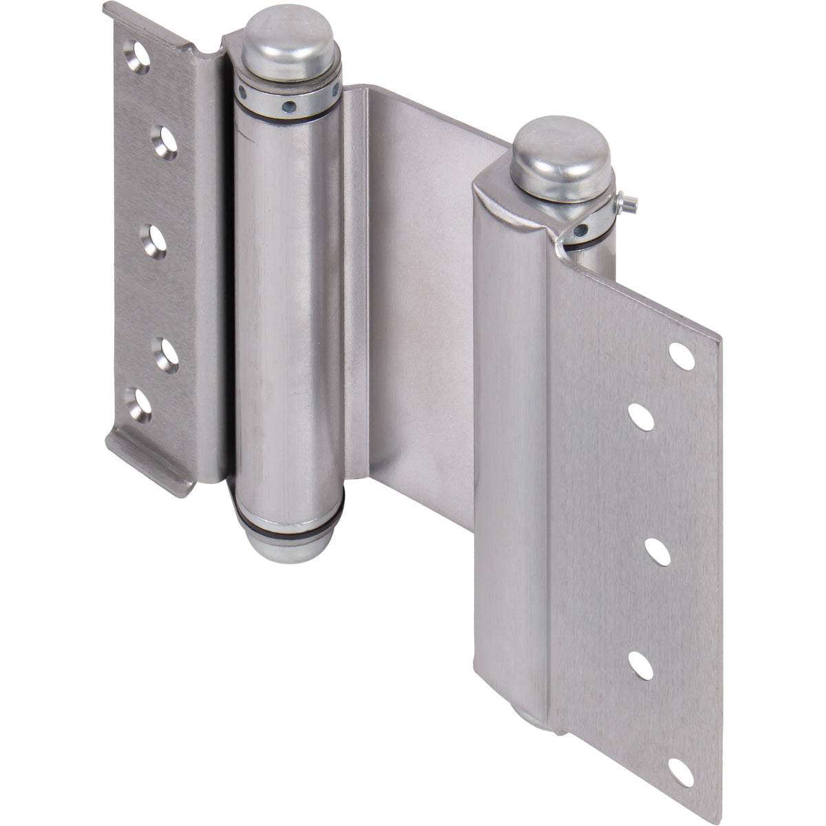 Heavy-Duty Double Acting Spring Hinge - Satin Chrome