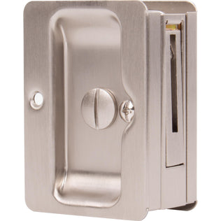 Tall Square Pocket Door Lock Privacy/Bed/Bath