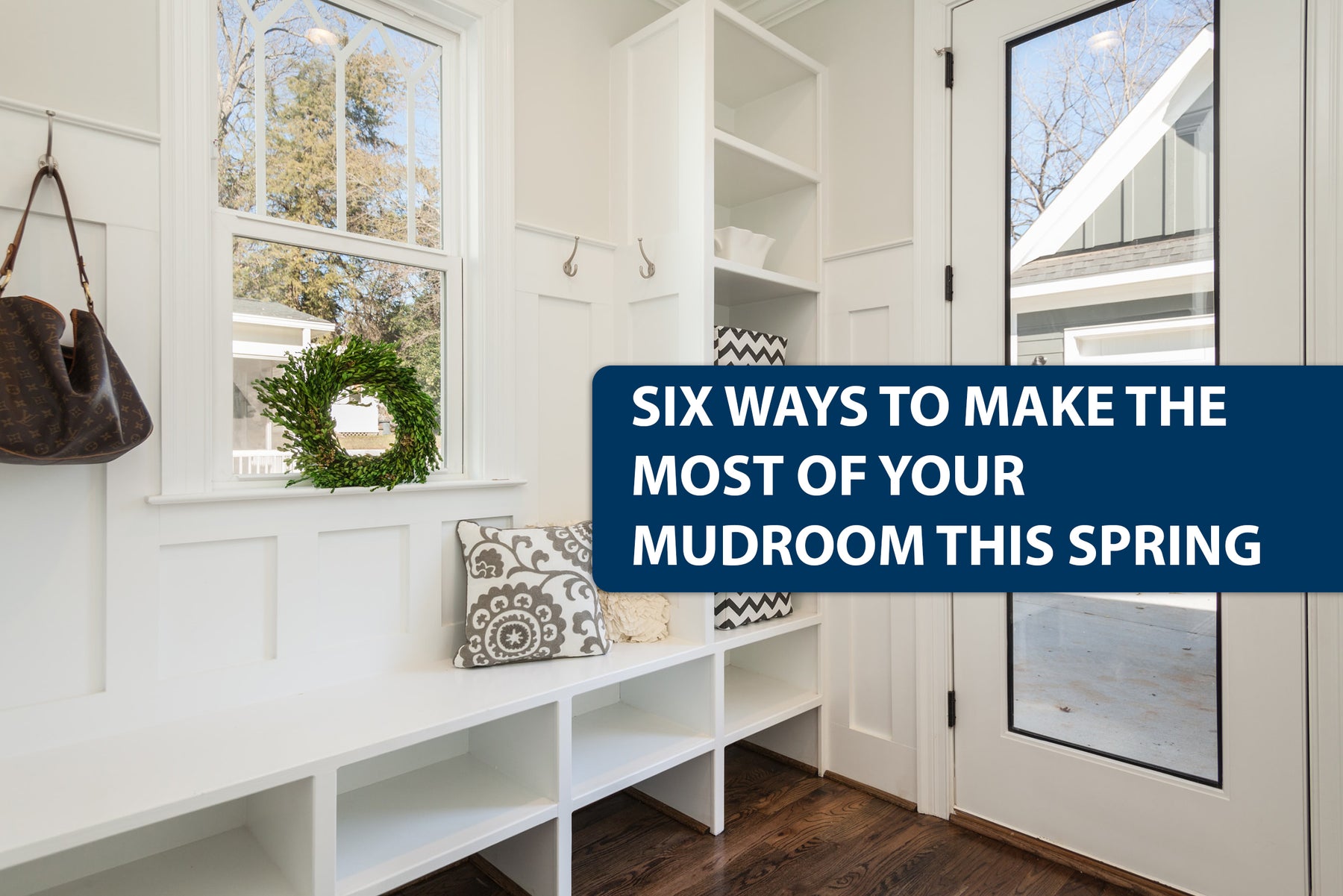 Six Ways to Make the Most of Your Mudroom This Spring