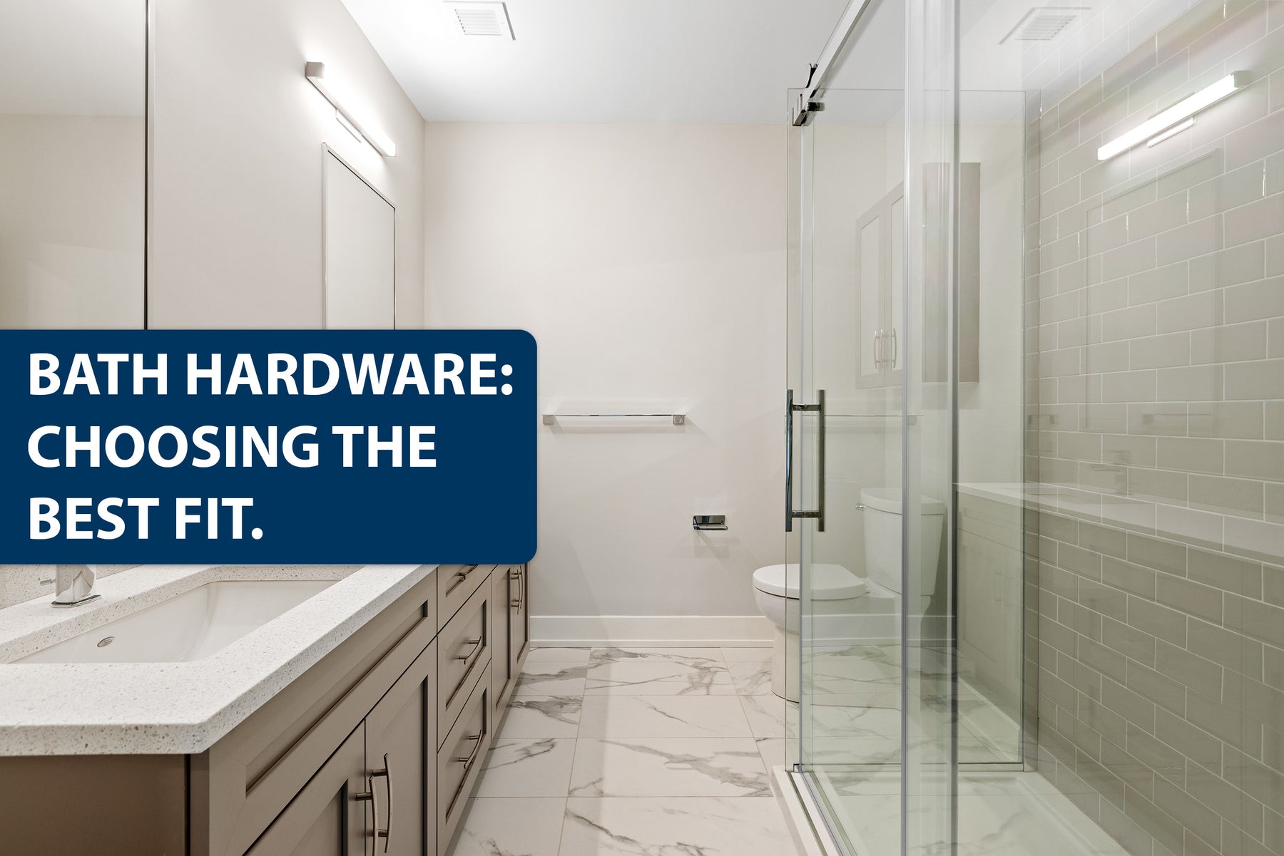 Bath Hardware: How to Choose What's Best for Your Home!