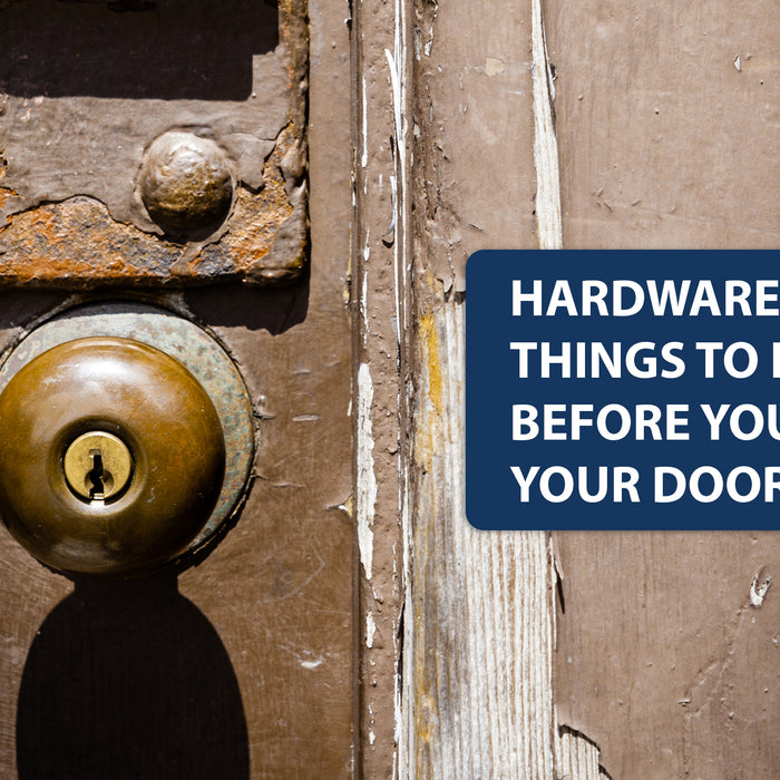 Hardware Basics: Things to Know Before You Change Your Locks