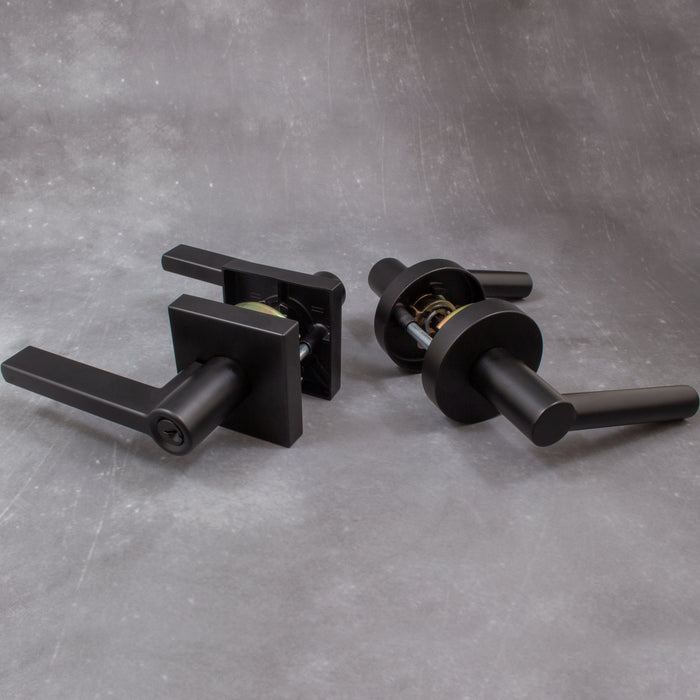 Black is back! Vienna and Zurich Levers are now Available in Matte Black