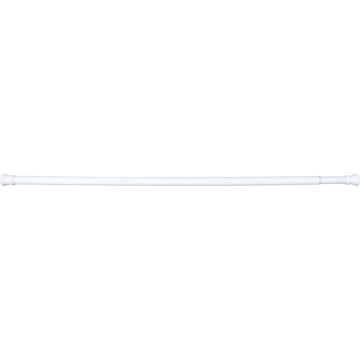 Adjustable Shower Rod Wht Adjustable Shower Rod — Stone Harbor Hardware