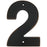 Contemporary House Number