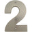 Contemporary House Number