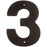 Contemporary House Number