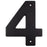Contemporary House Number