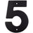Contemporary House Number