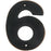 Contemporary House Number