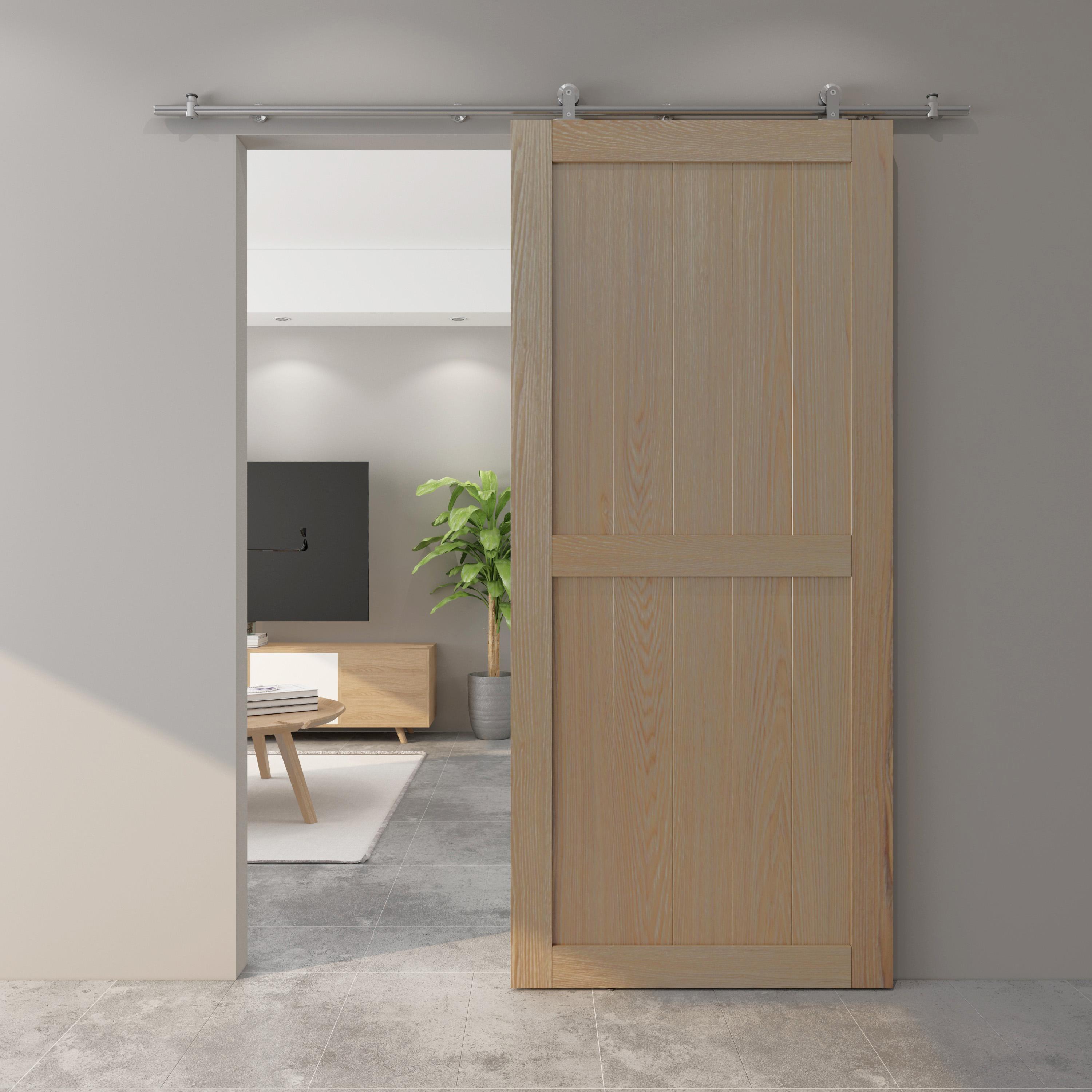 Top Mount Sliding Door Set for 36" Doors (Round Track)