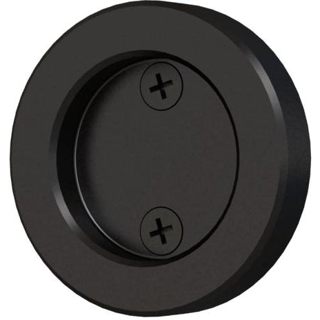 Sliding Door Round Pull, 2-1/8 Inches, Satin Brass by Stone Harbor Hardware