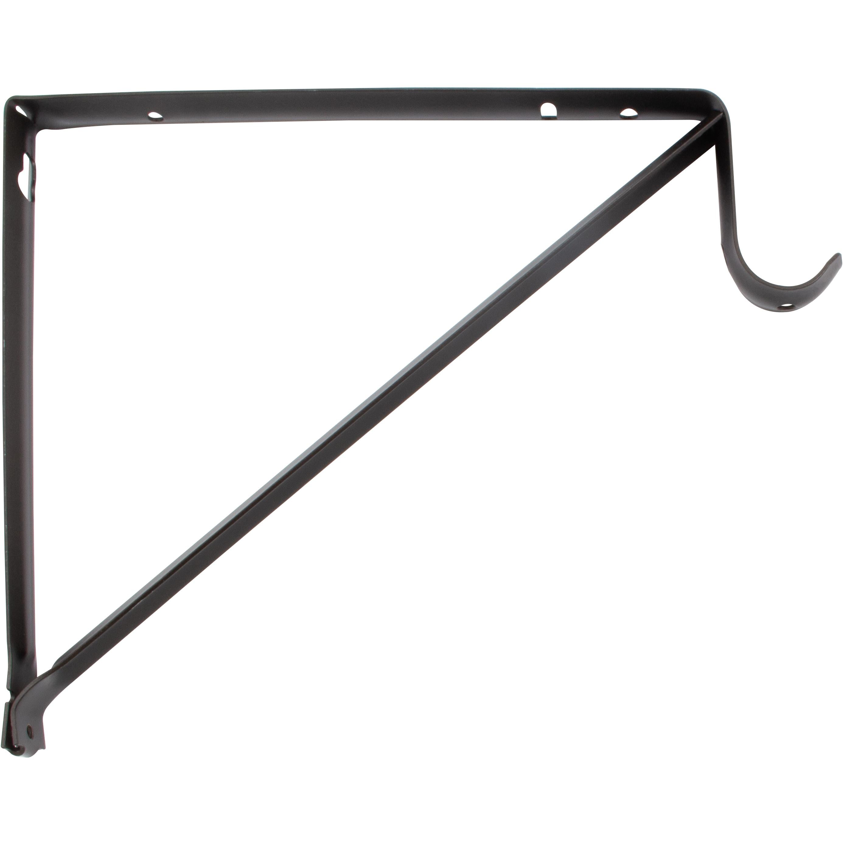 Heavy-Duty Shelf Bracket with 3" Drop