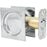 Contemporary Square Pocket Door Lock Passage/Hall/Closet