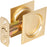 Contemporary Square Pocket Door Lock Passage/Hall/Closet