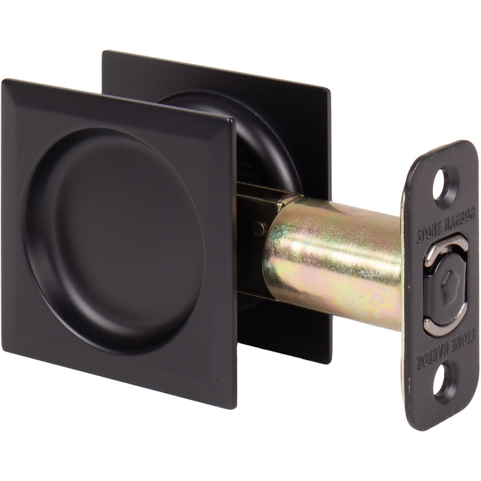 Contemporary Square Pocket Door Lock Passage/Hall/Closet