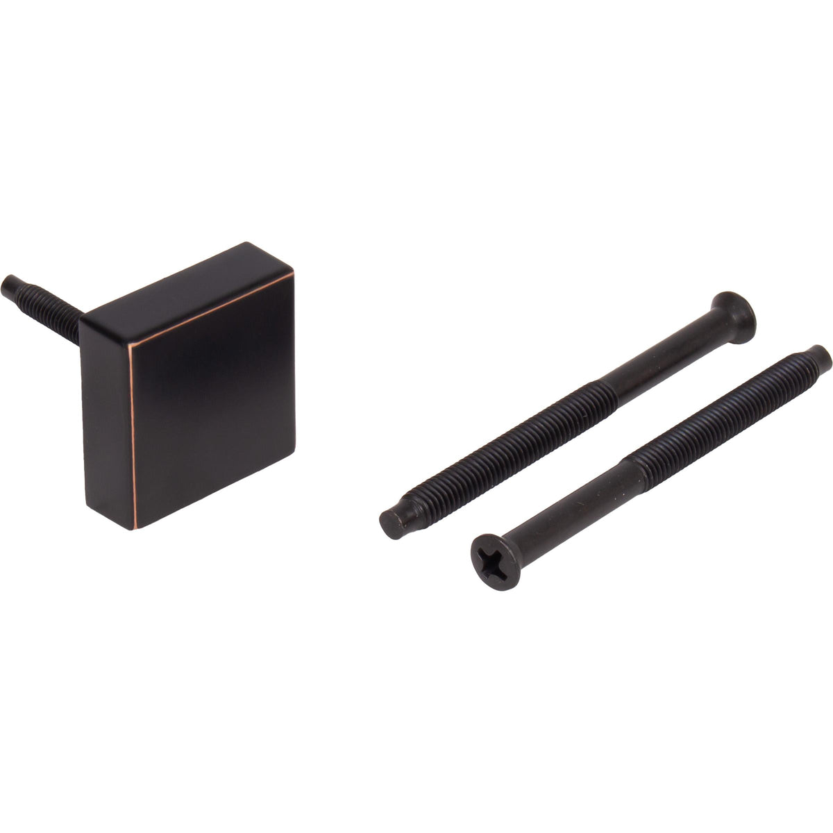 Connecting Screws & Caps for Contemporary Handlesets - Vintage Bronze