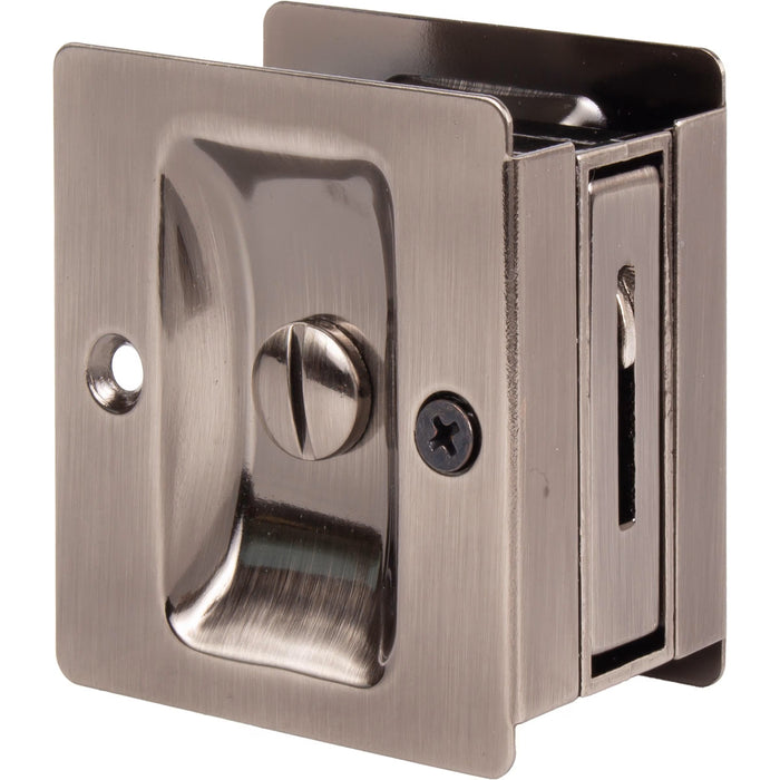 Premium Square Pocket Door Lock Privacy/Bed/Bath Latch