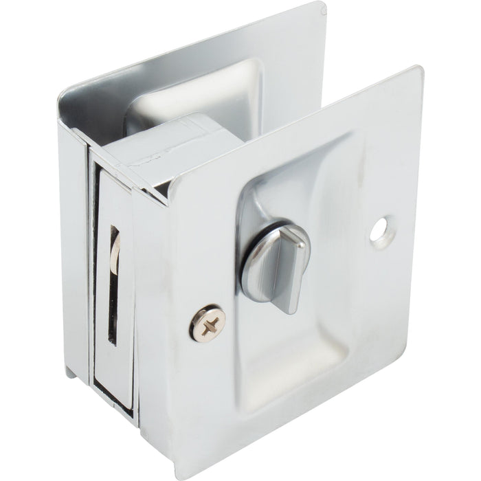 Premium Square Pocket Door Lock Privacy/Bed/Bath Latch