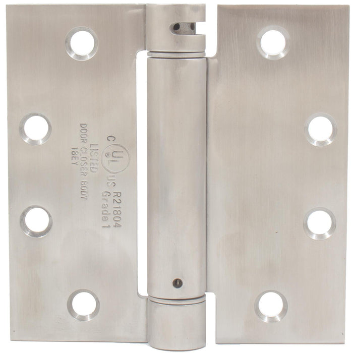 Commercial Grade Self-Closing Door Hinge, 4-1/2 Inches, Square