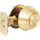 301 4 BP 4AL RCS KW K3 1-Cyl Deadbolt KW1 Keyway - Satin Brass