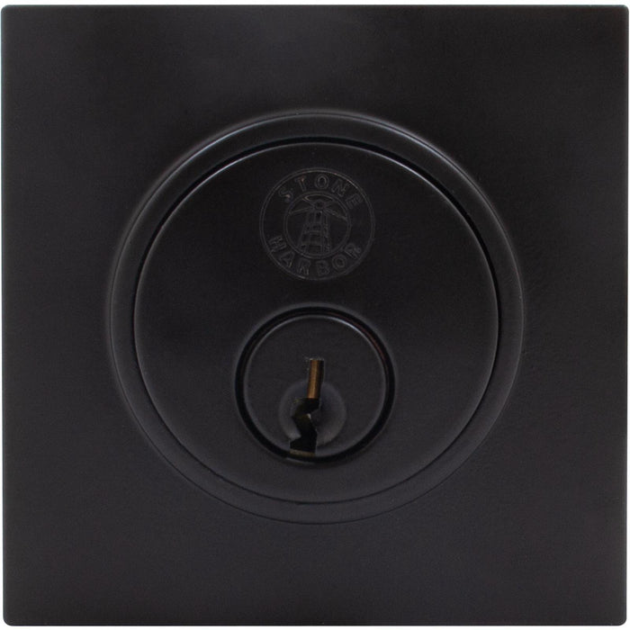 Grade 3 Contemporary Square Deadbolt