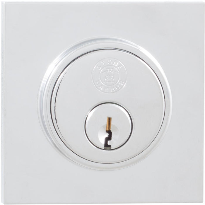 Grade 3 Contemporary Square Deadbolt