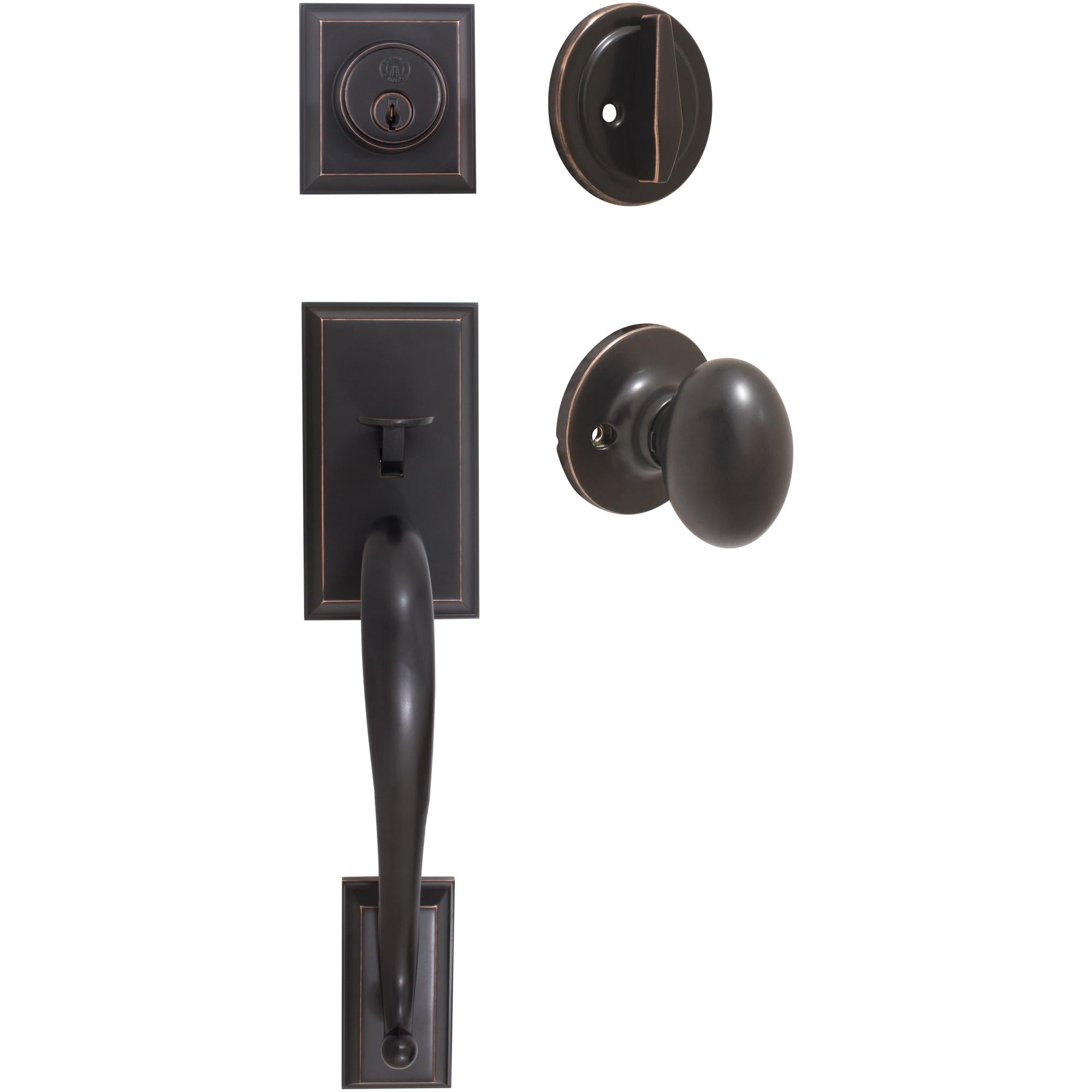 Willow Park Handleset with Springhill Interior Trim