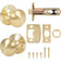 30HI 4 BP 6AL RCS Highland Passage - Satin Brass