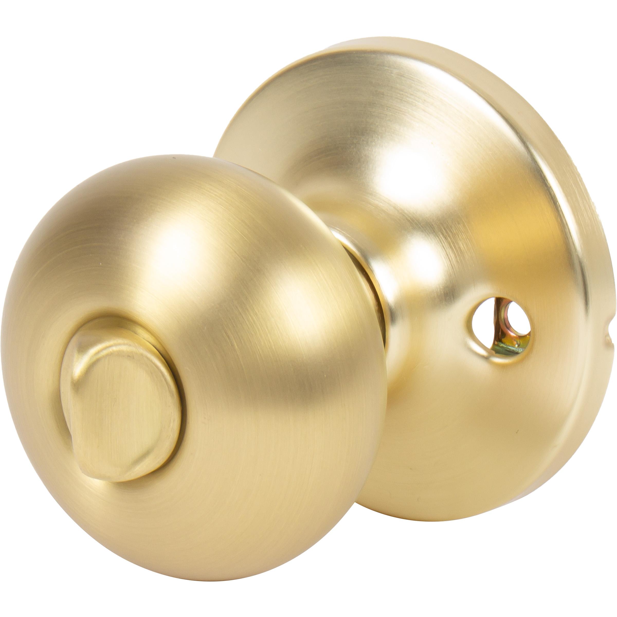 40HI 4 BP 6AL RCS Highland Privacy - Satin Brass
