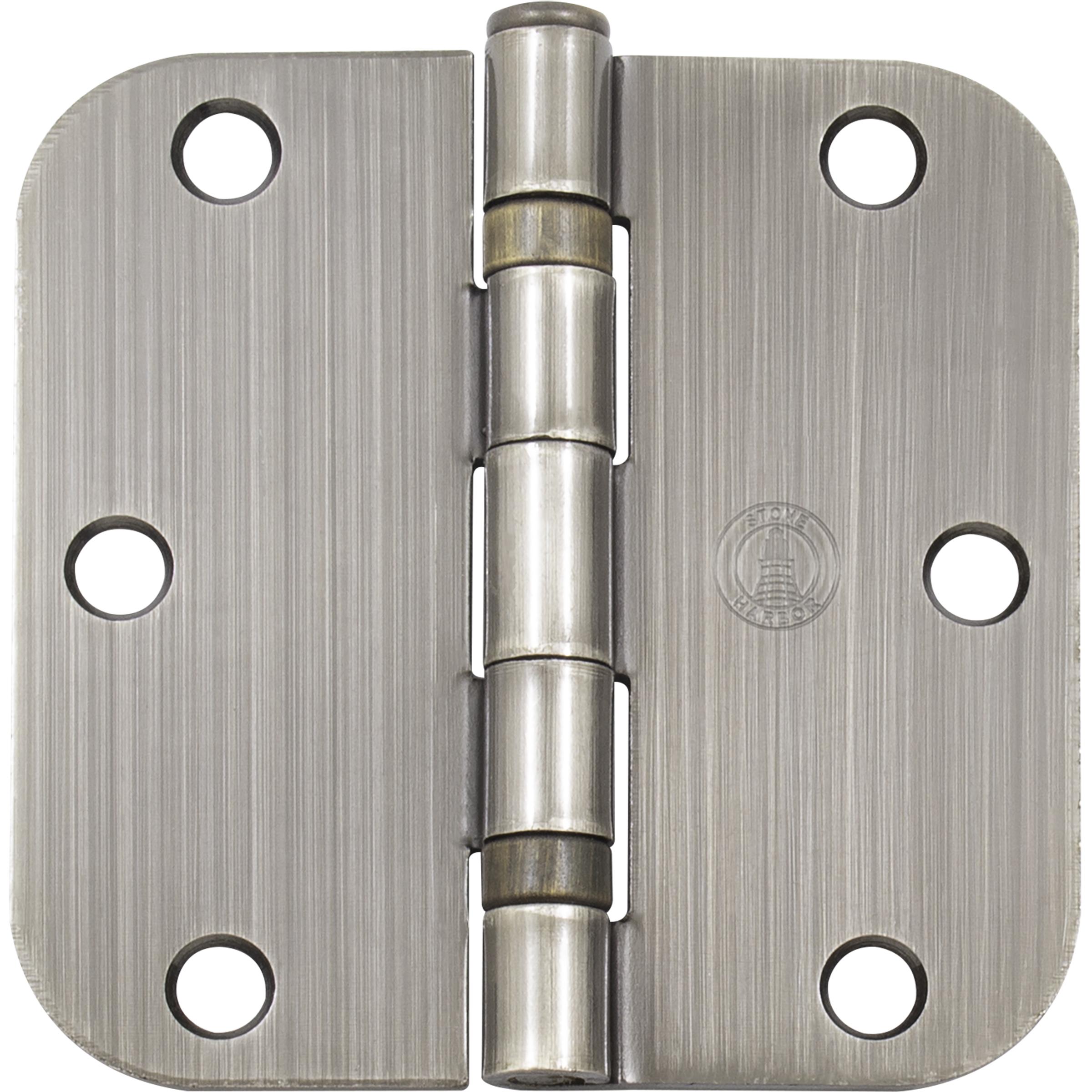 3-1/2" Ball-Bearing Door Hinges, 5/8" Radius Corner