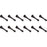 Heavy-Duty Spring Door Stop, 3 Inches, 12-Pack