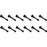 Heavy-Duty Spring Door Stop, 3 Inches, 12-Pack