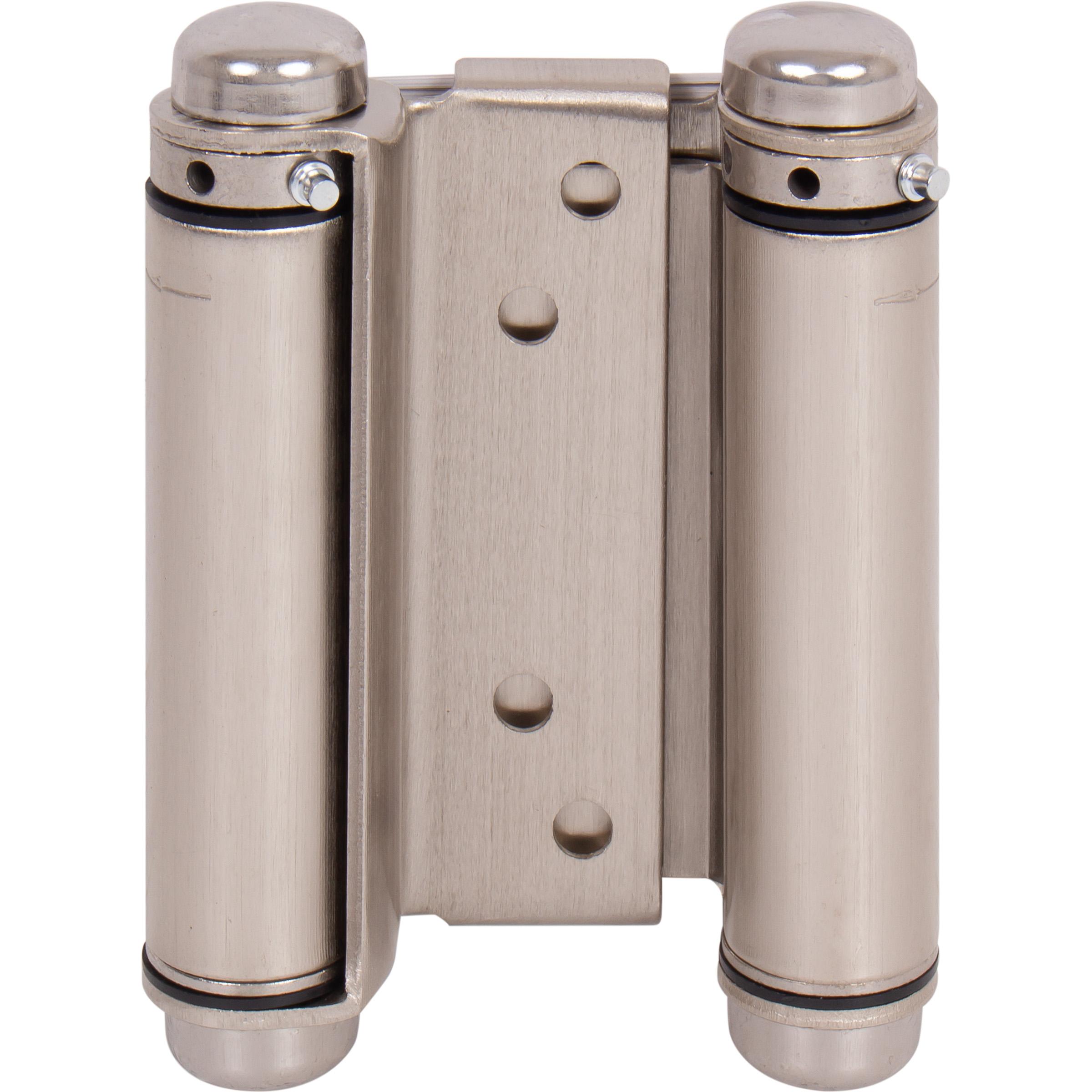 Heavy-Duty Double Acting Spring Hinge - Satin Nickel