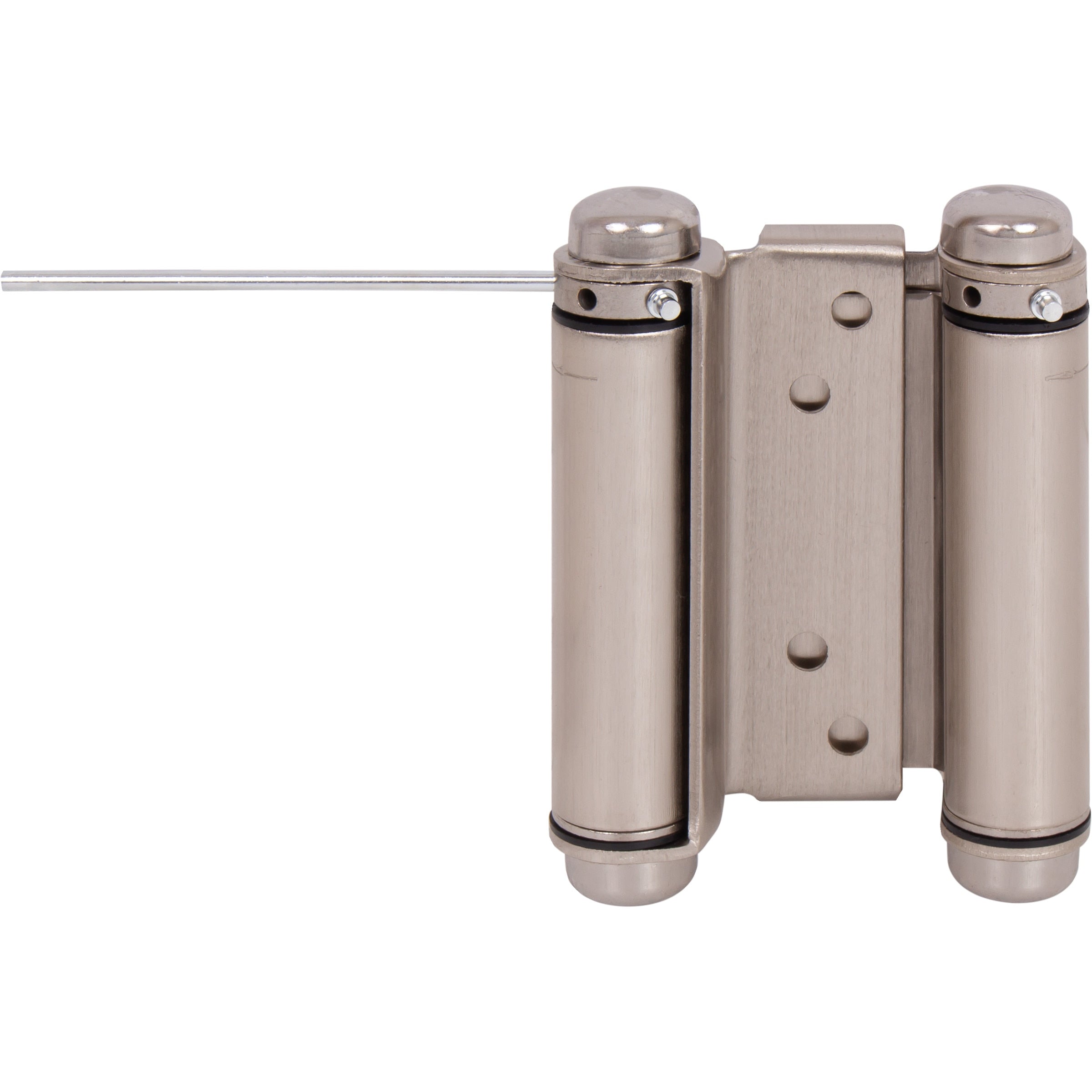Heavy-Duty Double Acting Spring Hinge - Satin Nickel
