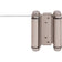 Heavy-Duty Double Acting Spring Hinge - Satin Nickel