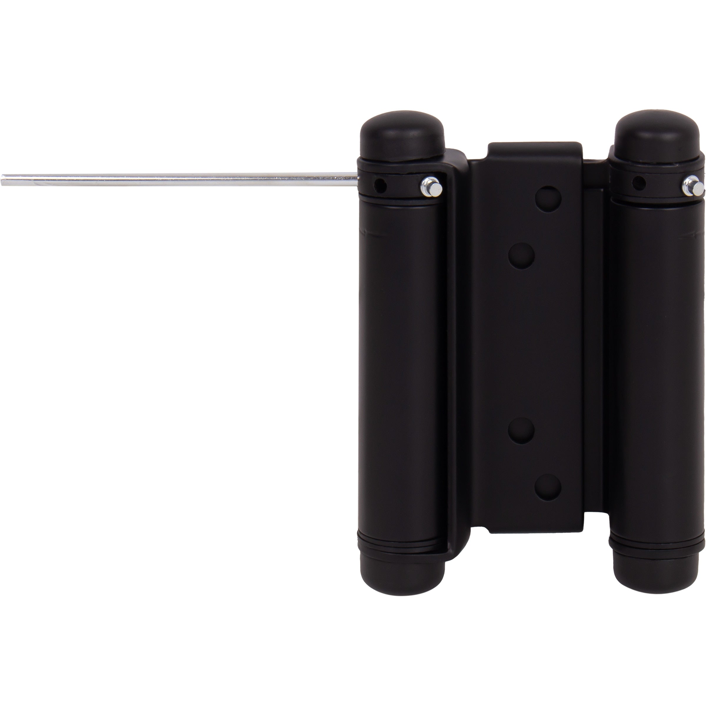 Heavy-Duty Double Acting Spring Hinge - Matte Black