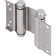 Heavy-Duty Double Acting Spring Hinge - Satin Chrome
