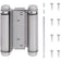 Heavy-Duty Double Acting Spring Hinge - Satin Chrome