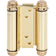 Heavy-Duty Double Acting Spring Hinge - Polished Brass