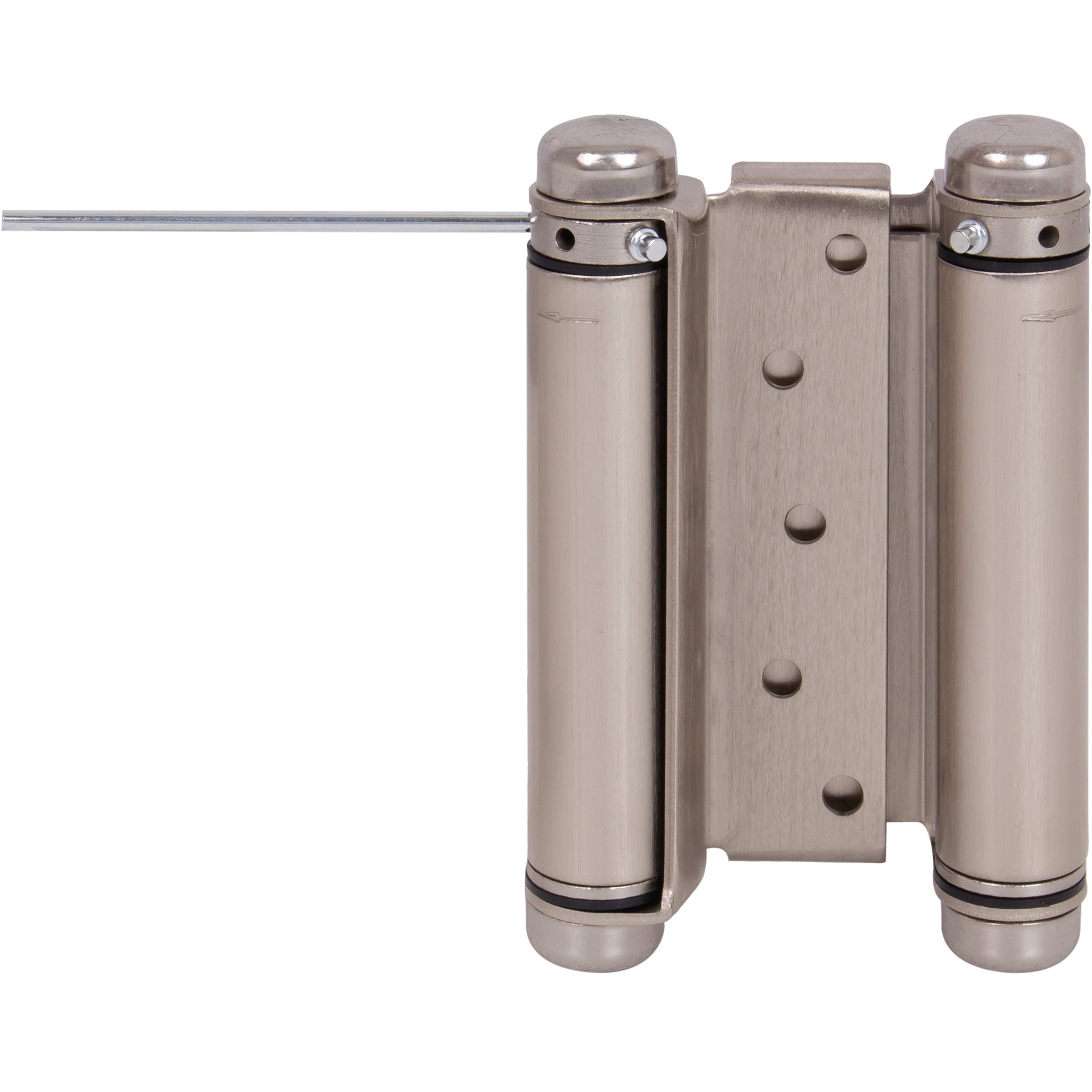 Heavy-Duty Double Acting Spring Hinge - Satin Nickel