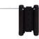 Heavy-Duty Double Acting Spring Hinge - Matte Black